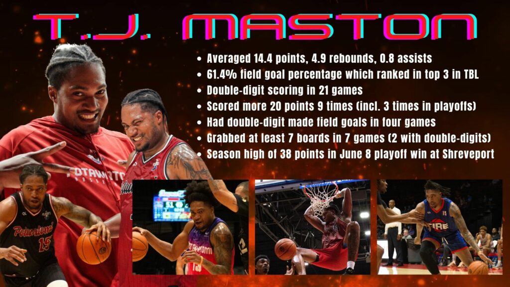 TJ MASTON SEASON REVIEW