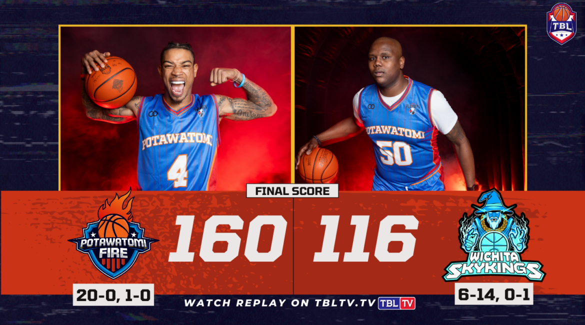 Playoffs - Fire 160 SkyKings 116
