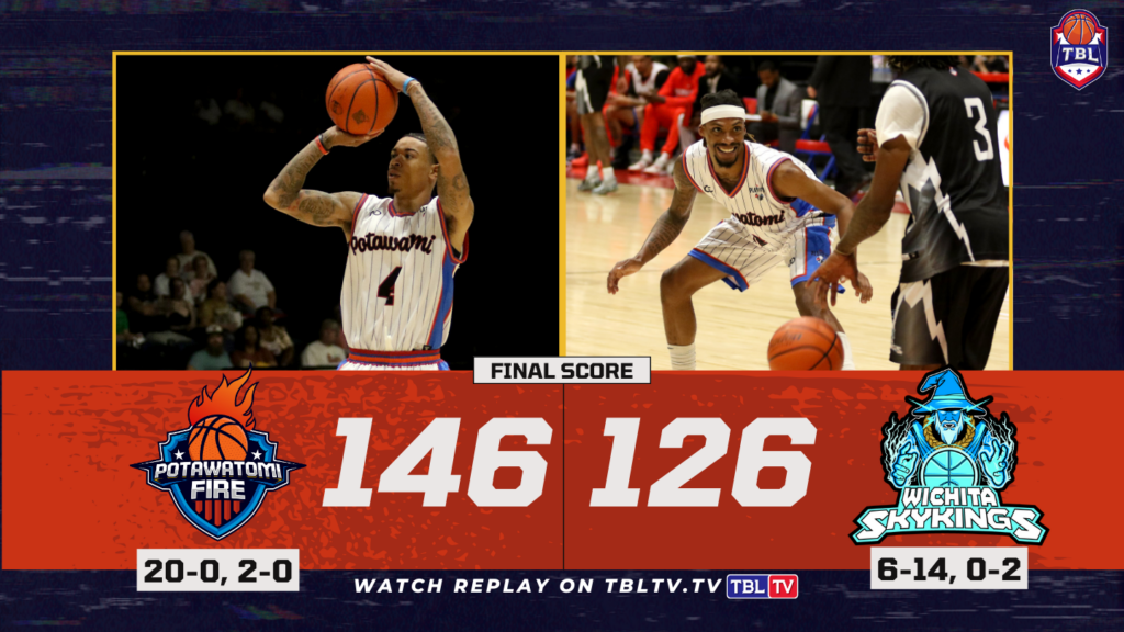 24 PLAYOFFS Fire 146 SkyKings 126
