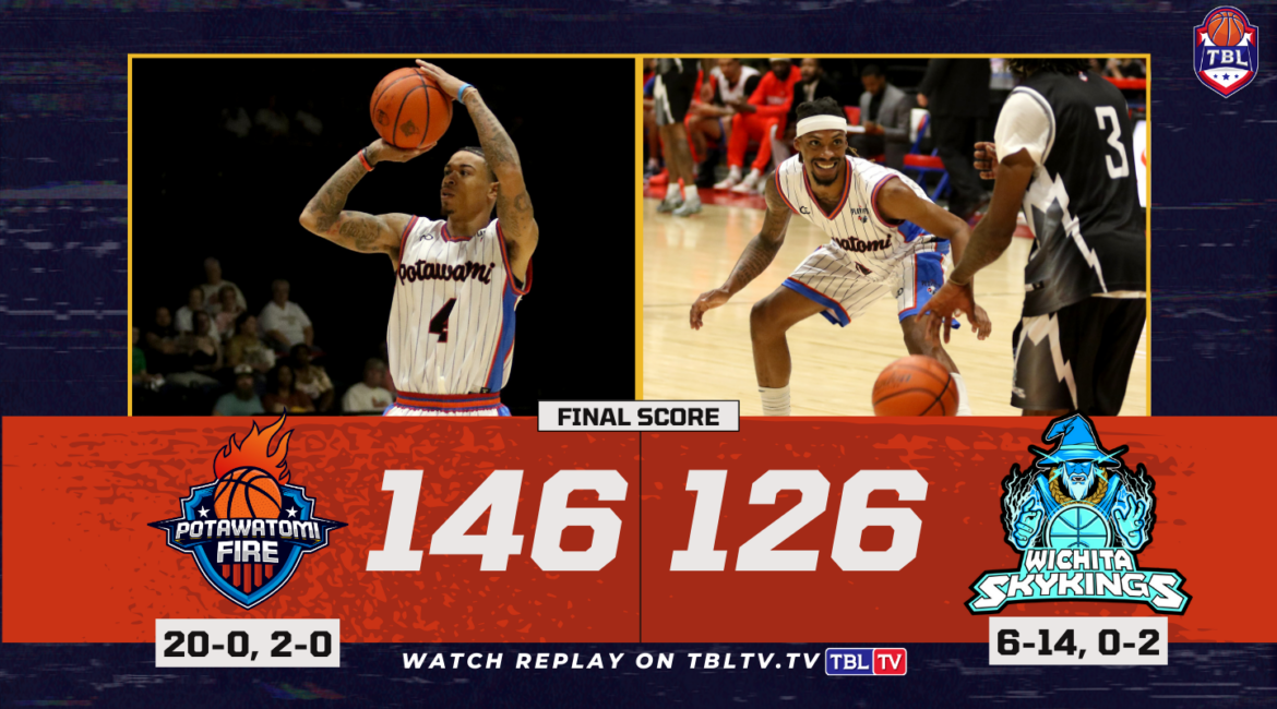 24 PLAYOFFS Fire 146 SkyKings 126