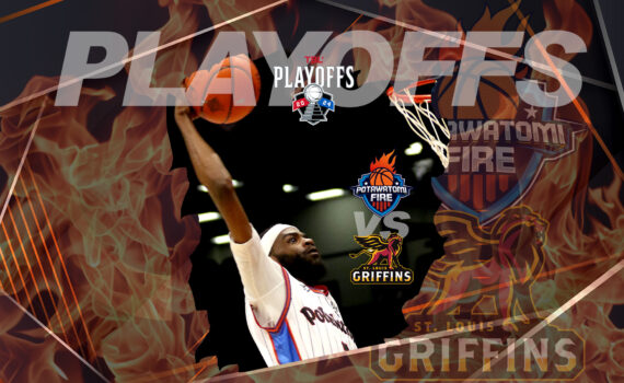 Jachai Simmons dunk in playoffs