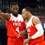 Mustapha Traore and Dwayne Lathan Lighting at Fire highlights